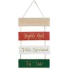 Image de Pancarte Bois Jn Multi 40cm - Feeric Lights & Christmas