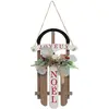 Image de Suspension Luges Avec Branches En Bois H35cm - Atmosphera