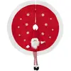 Image de Tapis De Sapin Père Noël Rouge D90cm - Feeric Lights & Christmas