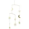 Image de Mobile Lune Doré En Métal 48cm - Atmosphera Créateur D'intérieur