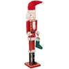 Image de Casse Noisette Père Noël H60cm - Atmosphera Créateur D'intérieur