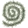 Image de Guirlande De Noël Embrossé Étoile Vert Argenté 3m - Atmosphera