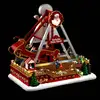 Image de Village lumineux attraction bateau 41 led h.33cm musical NOMIO