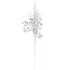 Image de Branche Feuilles Boules Argentées 75cm - Atmosphera Créateur D'intérieur
