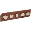 Image de Patère Marine En Bois H15.8cm Rose Terracotta - Atmosphera