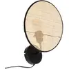 Image de Applique Murale Olme En Paille Métal D27cm - Atmosphera