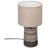 Image de Lampe Lee en coton H34cm - Marron - Atmosphera createur dinterieur