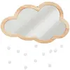 Image de Miroir Nuage En Bois 40x36cm - Atmosphera