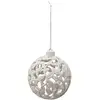 Image de Bdn Plast Feuilles Blanc D10cm - Feeric Lights & Christmas