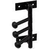 Image de Patère 3 têtes rotatives métal noir - 5 five simply smart