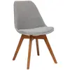 Image de Chaise Baya En Hêtre 48x55cm Gris - Atmosphera
