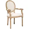 Image de Chaise Cleon En Hévéa 55x55cm Beige - Atmosphera
