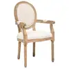 Image de Chaise diner design cleon 95cm beige