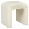 Image de Pouf sevi en bouclette 41x35cm blanc SEVI