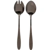 Image de Couverts À Salade "lance" 24cm Noir