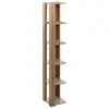 Image de Étagère Colonne D'angle Effet Chêne Naturel Beige - 5five