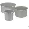 Image de Lot 3 moules à gâteaux bord haut en aluminium - 5 five simply smart