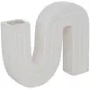Image de Soliflore Olme En Céramique H24.8cm Blanc - Atmosphera