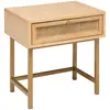 Image de Tables De Chevet Rayo En Métal Bouleau 1 Tiroir H50cm - Atmosphera
