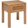 Image de Tables De Chevet Tiria En Placage Frêne 1 Tiroir H52.5cm - Atmosphera