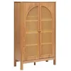 Image de Armoire 2 portes Tiria en placage frêne 92x40cm - Atmosphera Créateur dintérieur