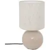 Image de Lampe Gaia En Coton H26.5cm Blanc - Atmosphera