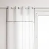 Image de Voilage Fred 140x240cm blanc - Atmosphera Créateur dintérieur