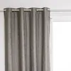 Image de Rideau occultant Dana140x260cm gris Jacquard - Atmosphera createur dinterieur