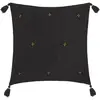 Image de Coussin Jamana 40x40cm Gris Foncé - Atmosphera