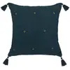 Image de Coussin Jamana 40x40cm Bleu Pétrole - Atmosphera
