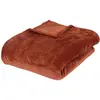 Image de Plaid Ollis 180x230cm Rose Terracotta - Atmosphera