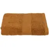 Image de Serviette De Toilette Praia En Coton 50x90cm Marron Cannelle - Atmosphera