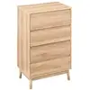 Image de Commode 4 tiroirs abana naturel 5five