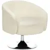 Image de Fauteuil Edith En Bouclette H73cm Blanc - Atmosphera