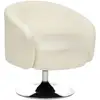 Image de Fauteuil edith en bouclette h73cm blanc EDITH