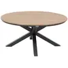 Image de Table De Jardin Oriengo Acacia Graphite 4 Places En Aluminium Traité Époxy - Hespéride