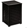 Image de Panier à linge 65L Sicela en bambou noir - 5 five simply smart