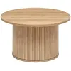 Image de Table Basse Colva En Placage Effet Bois D70cm - Atmosphera