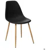Image de Chaise Taho 44cm noir - Atmosphera Créateur dintérieur