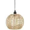 Image de Suspension Caren D24cm beige - Atmosphera Créateur dintérieur