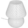 Image de Lampe Champignon Cara H18cm Blanc - Atmosphera
