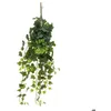 Image de Tige tombante artificielle de lierre Tria H85cm vert - Atmosphera Créateur dintérieur