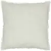 Image de Coussin Nid D'abeille Widdy 45x45cm Blanc Ivoire - Atmosphera