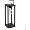 Image de Lanterne solaire Faby H36cm noir - Atmosphera Créateur dintérieur