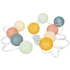 Image de Guirlande LED 10 boules Oya pile L175cm multicolore - Atmosphera Créateur dintérieur