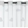 Image de Voilage Enfant Nuage 140x240cm Blanc - Atmosphera