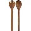Image de Couverts À Salade En Acacia 2 Pièces - Sg Secret De Gourmet