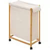 Image de Panier À Linge Roulette 52l Beige - 5five