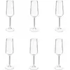 Image de Lot De 6 Flûtes À Champagne "nora" 22cl Transparent