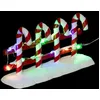 Image de Barrière Village de Noël Sucre dOrge 16cm Rouge
